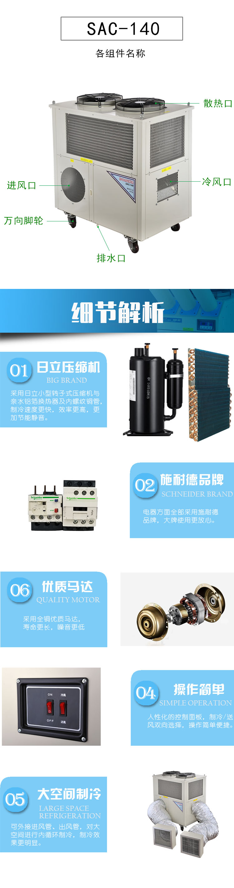 工业冷气机制冷压缩机的定义及功能